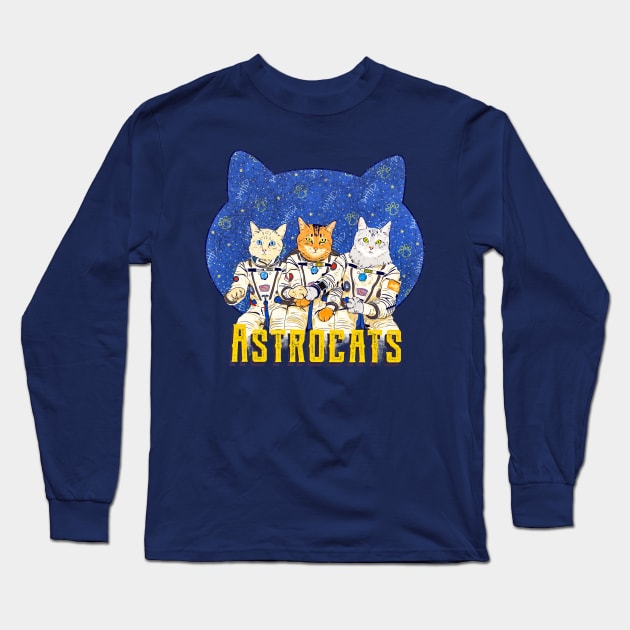 Astrocats Long Sleeve T-Shirt by Mimie20